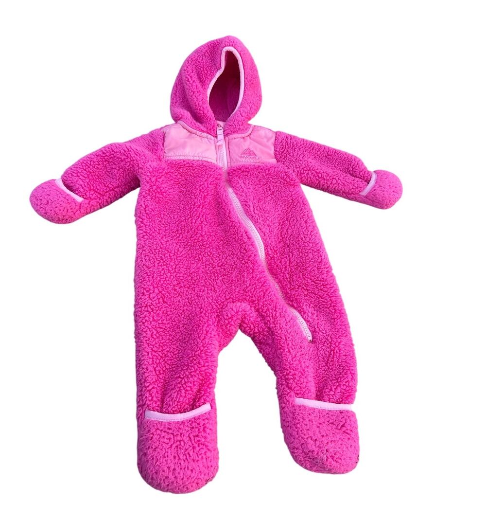 Snozu Baby Bunting Snowsuit - Pink - Size 3-6 months